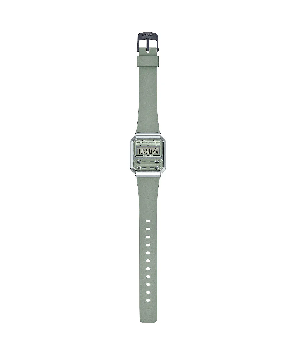 RELOJ CASIO VINTAGE A100WEF-3ADF -VERDE - Image 4