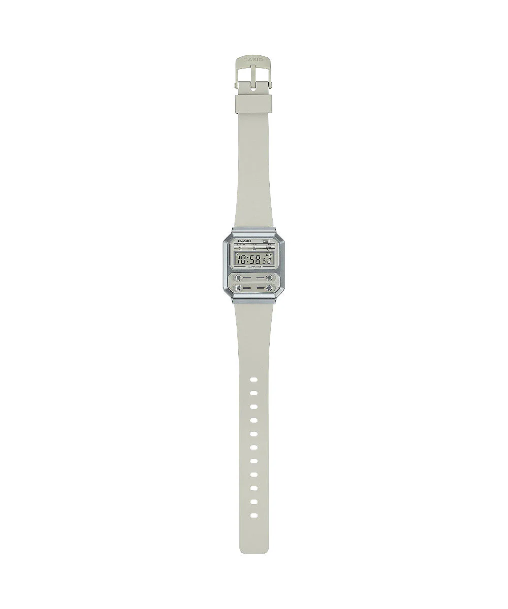 RELOJ CASIO VINTAGE A100WEF-8ADF -GRIS - Image 4