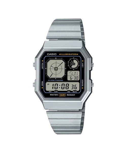 RELOJ CASIO VINTAGE A130WE-1ADF - NEGRO