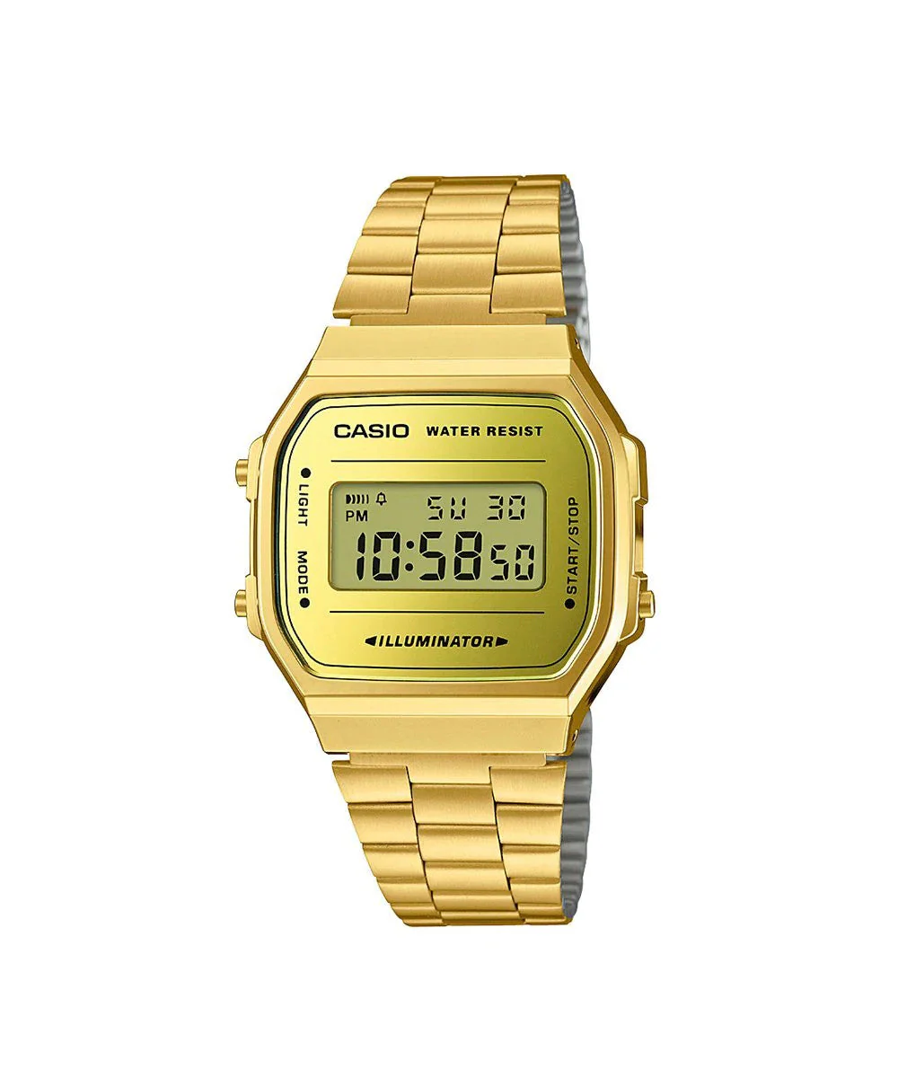 RELOJ CASIO VINTAGE A168WEGM-9DF -DORADO