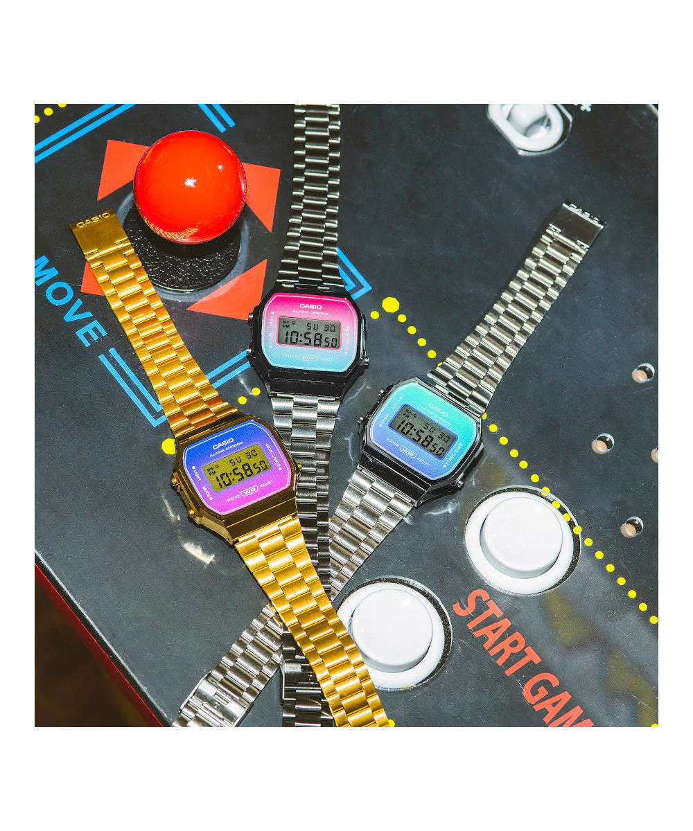 RELOJ CASIO VINTAGE A168WER-2ADF -AZUL - Image 5