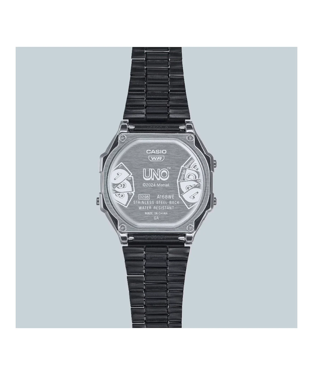 RELOJ CASIO VINTAGE A168WEUC-1ADR -GRIS - Image 10