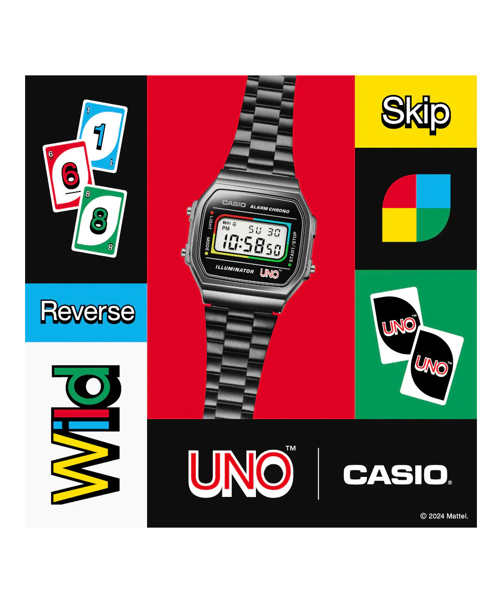 RELOJ CASIO VINTAGE A168WEUC-1ADR -GRIS - Image 3