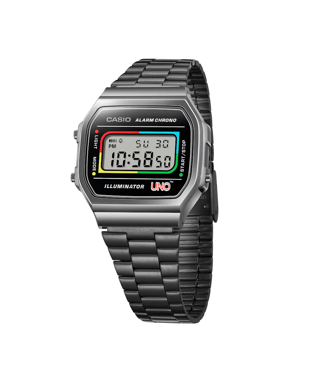 RELOJ CASIO VINTAGE A168WEUC-1ADR -GRIS - Image 8