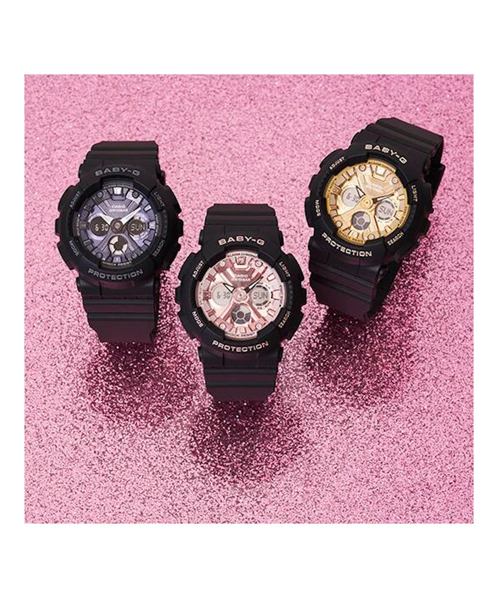 RELOJ PARA MUJER CASIO BABY-G BA-130-1A2DR -NEGRO - Image 3
