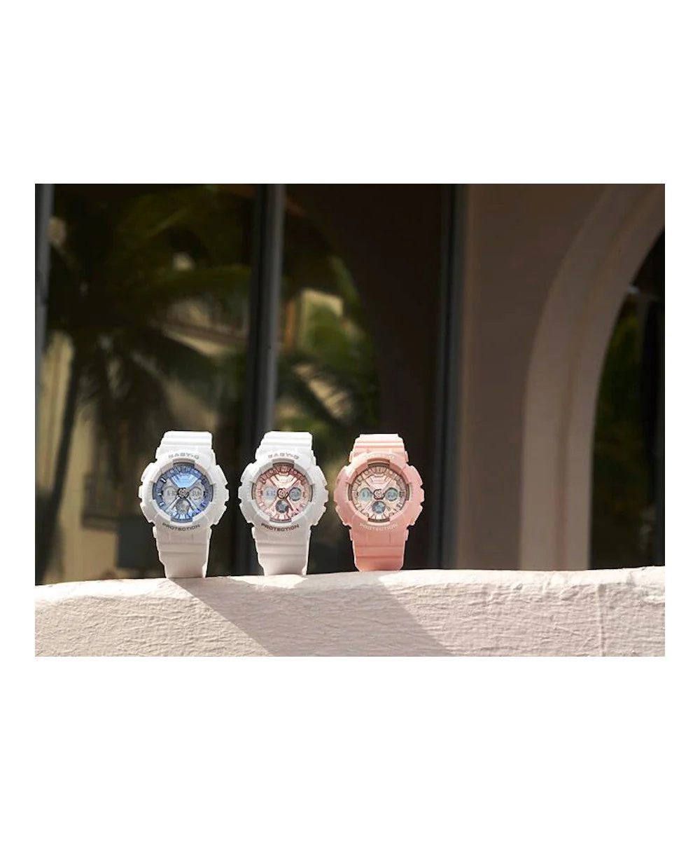 RELOJ PARA MUJER CASIO BABY-G BA-130-7A1DR -BLANCO - Image 6