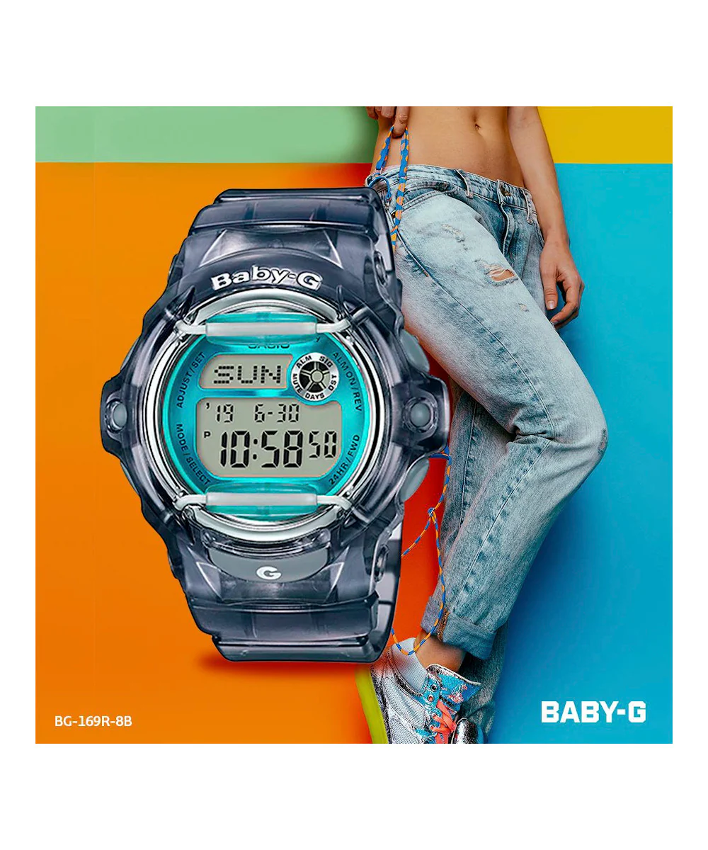 RELOJ PARA MUJER CASIO BABY-G BG-169R-8BDR -VERDE - Image 2