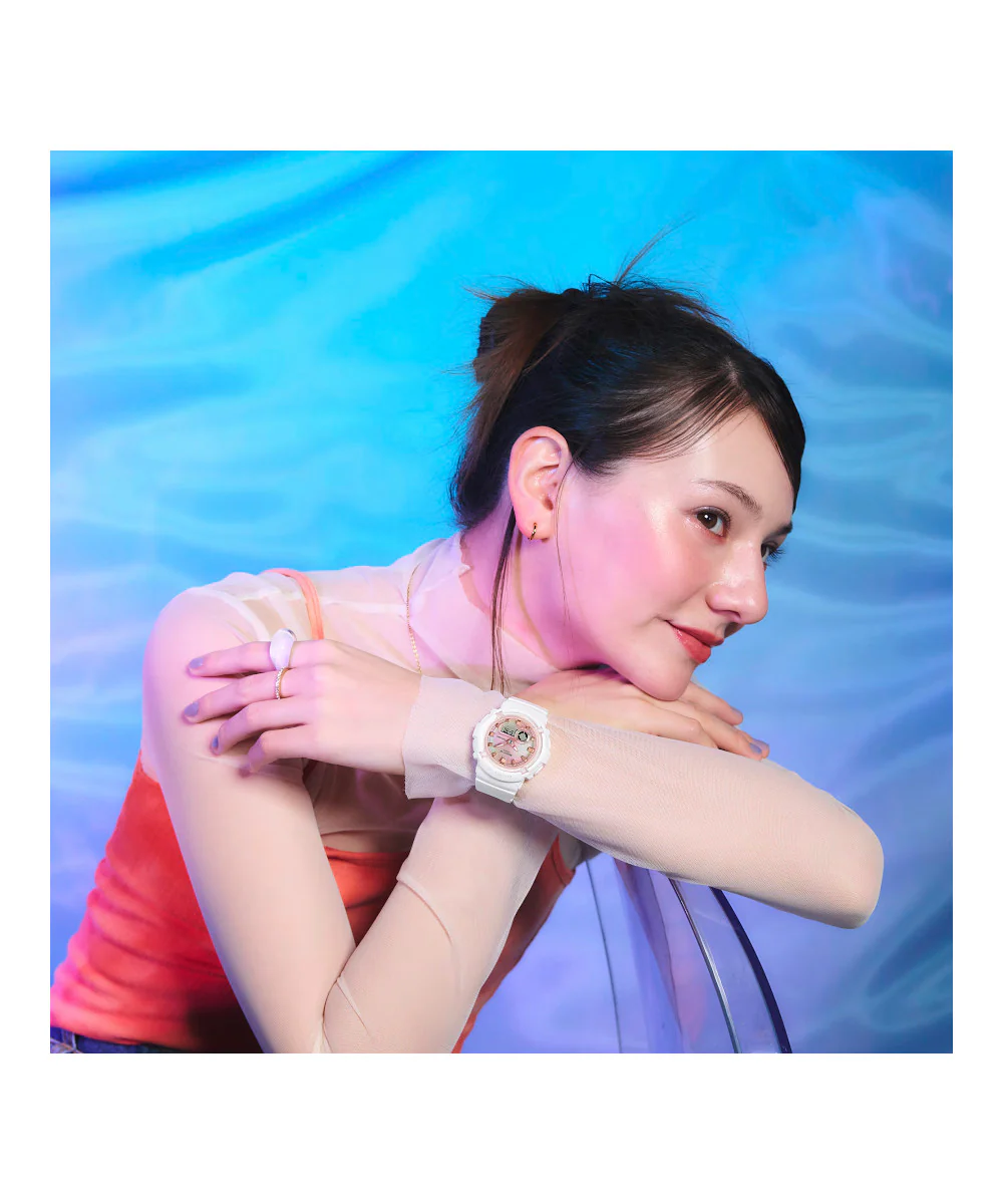 RELOJ PARA MUJER CASIO BABY-G BGA-280TD-7ADR -BLANCO - Image 3