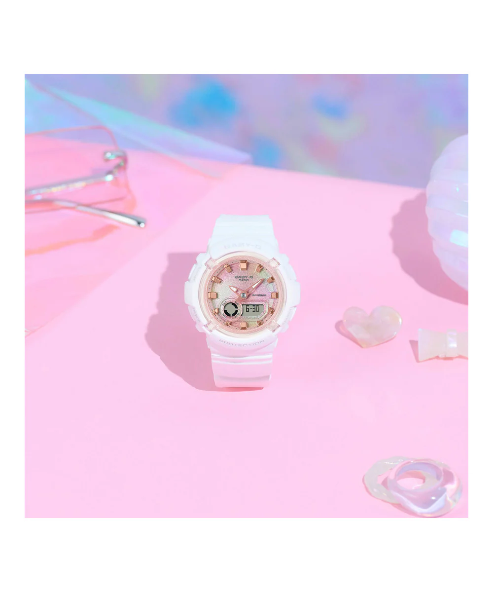 RELOJ PARA MUJER CASIO BABY-G BGA-280TD-7ADR -BLANCO - Image 4