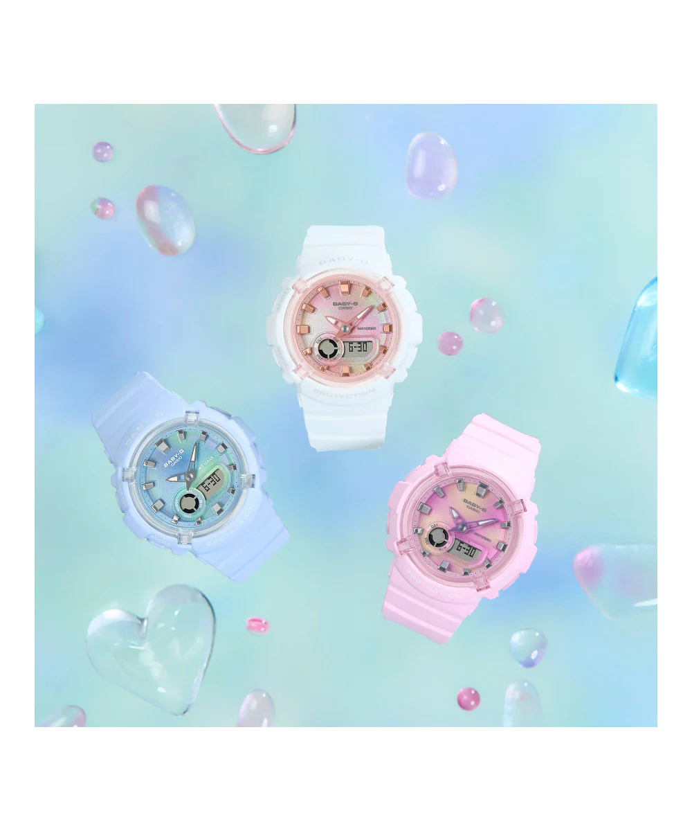 RELOJ PARA MUJER CASIO BABY-G BGA-280TD-7ADR -BLANCO - Image 8