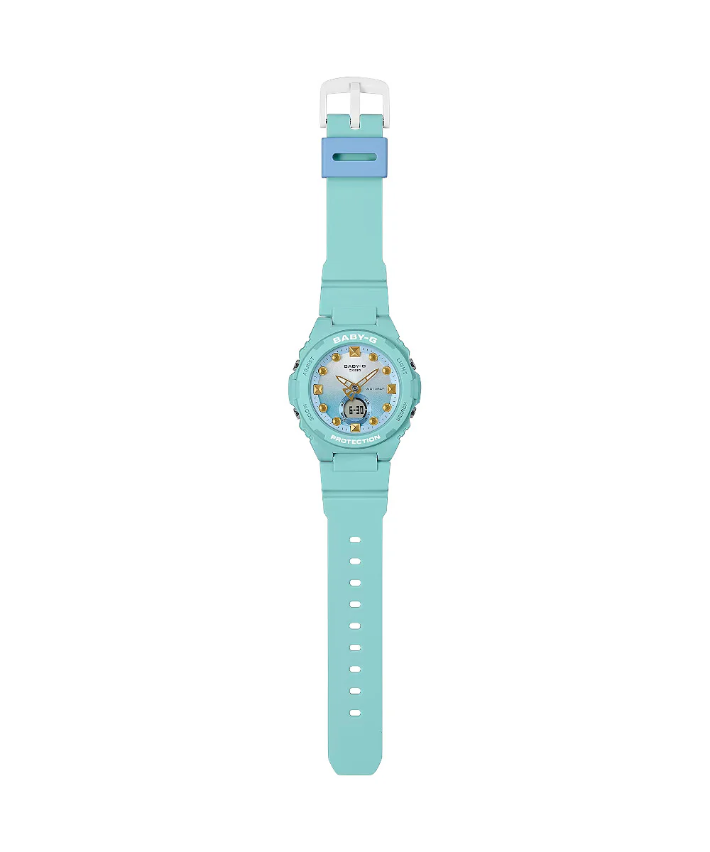 RELOJ PARA MUJER CASIO BABY-G BGA-320-3ADR -VERDE - Image 4