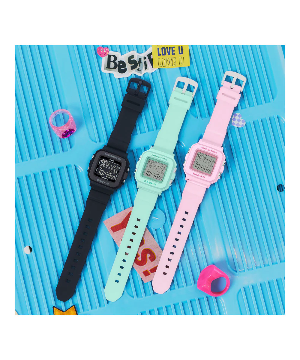 RELOJ PARA MUJER CASIO BABY-G BGD-10-1DR -NEGRO - Image 5