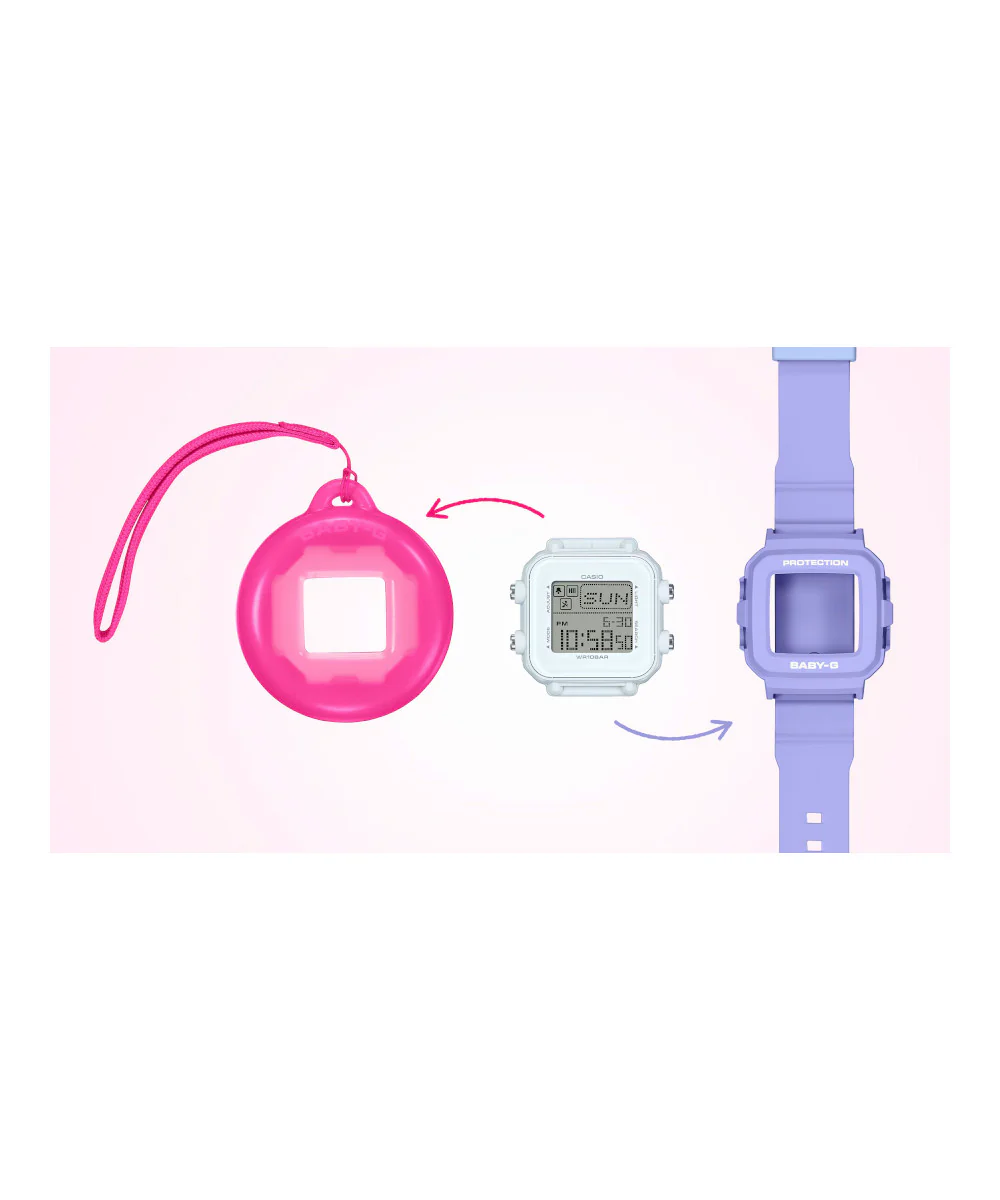 RELOJ PARA MUJER CASIO BABY-G BGD-10K-6DR -MORADO - Image 6