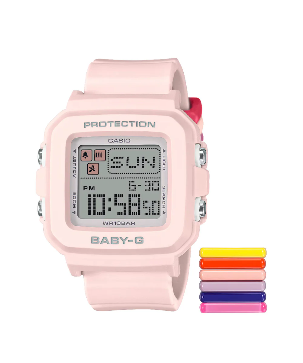 RELOJ PARA MUJER CASIO BABY-G BGD-10L-4DR -ROSADO - Image 10