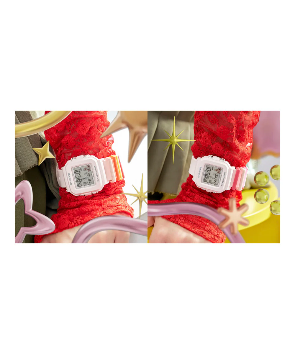 RELOJ PARA MUJER CASIO BABY-G BGD-10L-4DR -ROSADO - Image 9