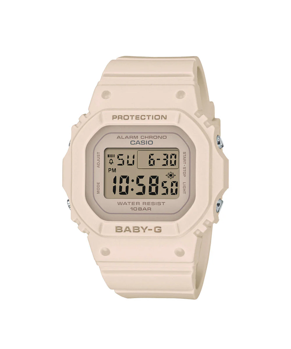 RELOJ PARA MUJER CASIO BABY-G BGD-565-4DR -ROSADO