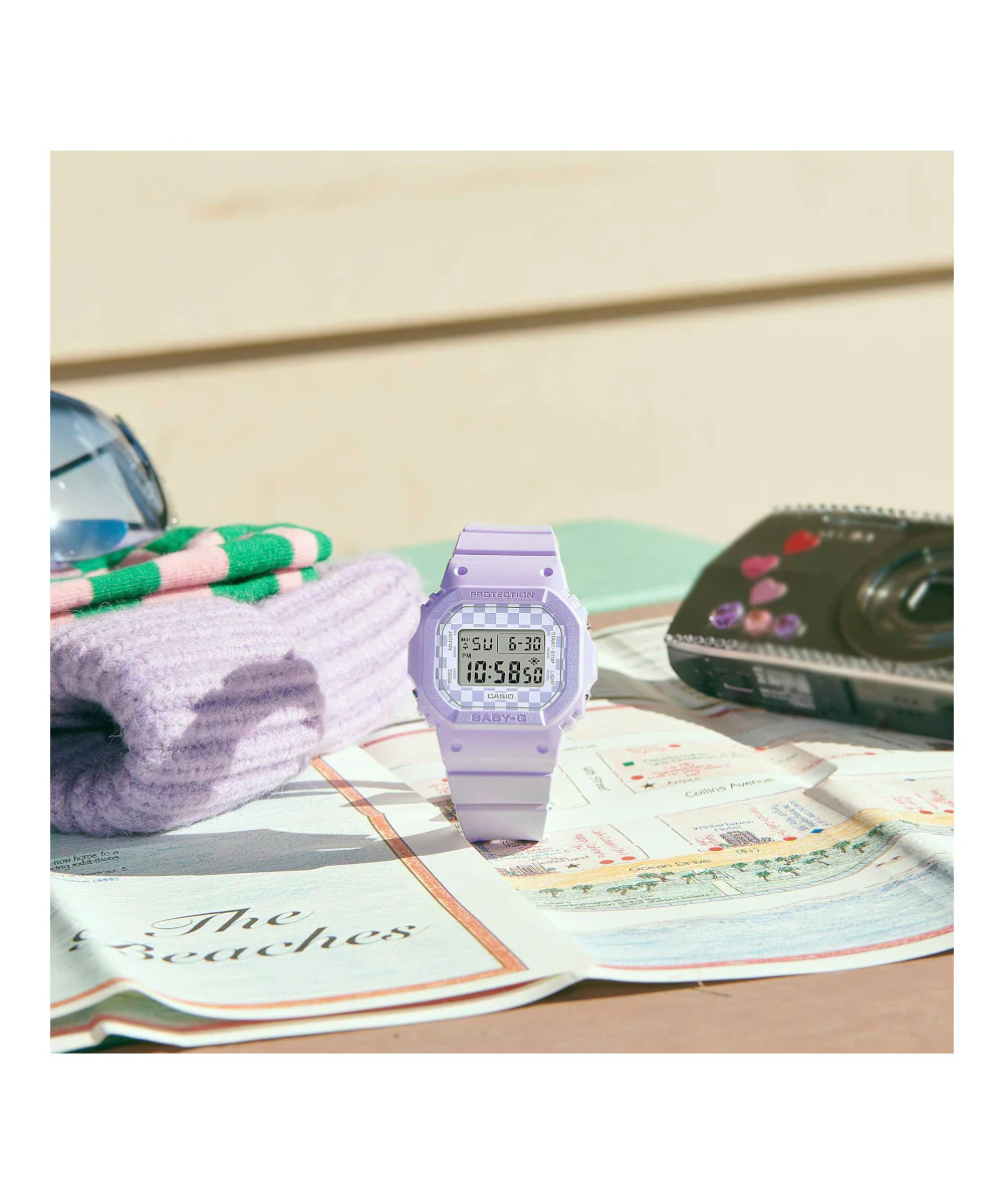 RELOJ PARA MUJER CASIO BABY-G BGD-565GS-6DR -MORADO - Image 6