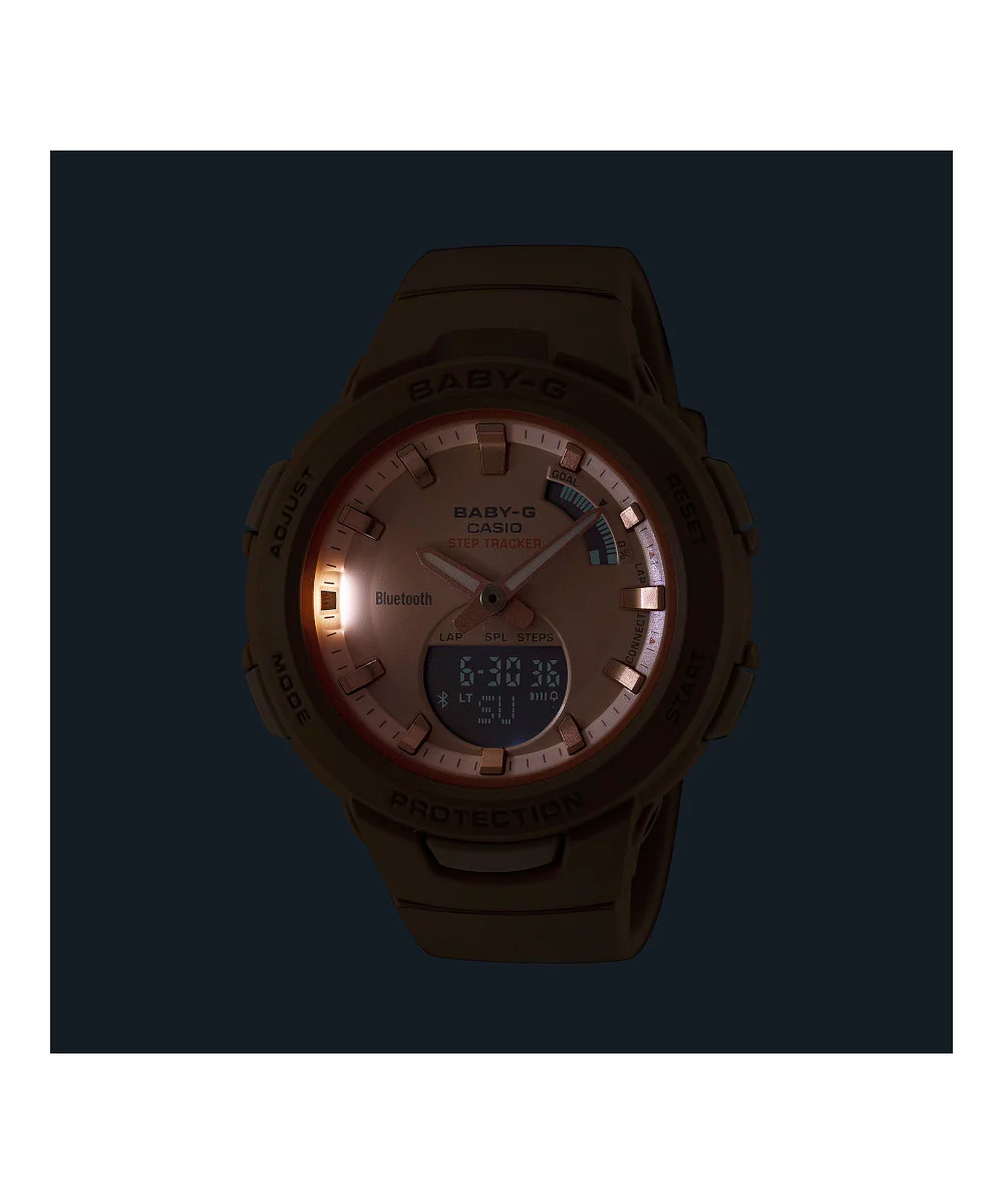 RELOJ PARA MUJER CASIO BABY-G BSA-B100CS-4ADR -ROSADO - Image 4