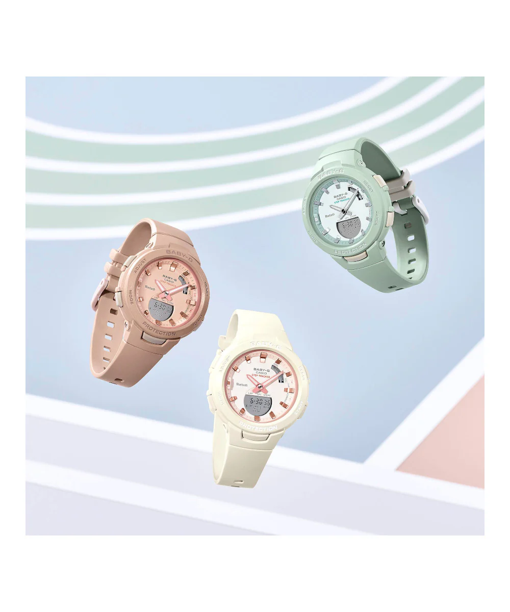 RELOJ PARA MUJER CASIO BABY-G BSA-B100CS-4ADR -ROSADO - Image 5
