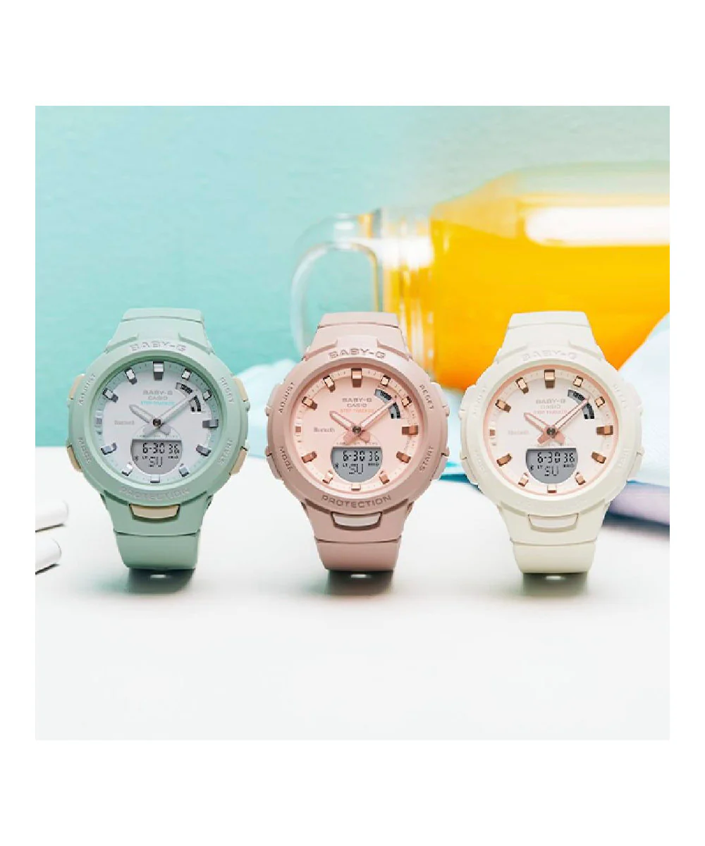 RELOJ PARA MUJER CASIO BABY-G BSA-B100CS-4ADR -ROSADO - Image 6