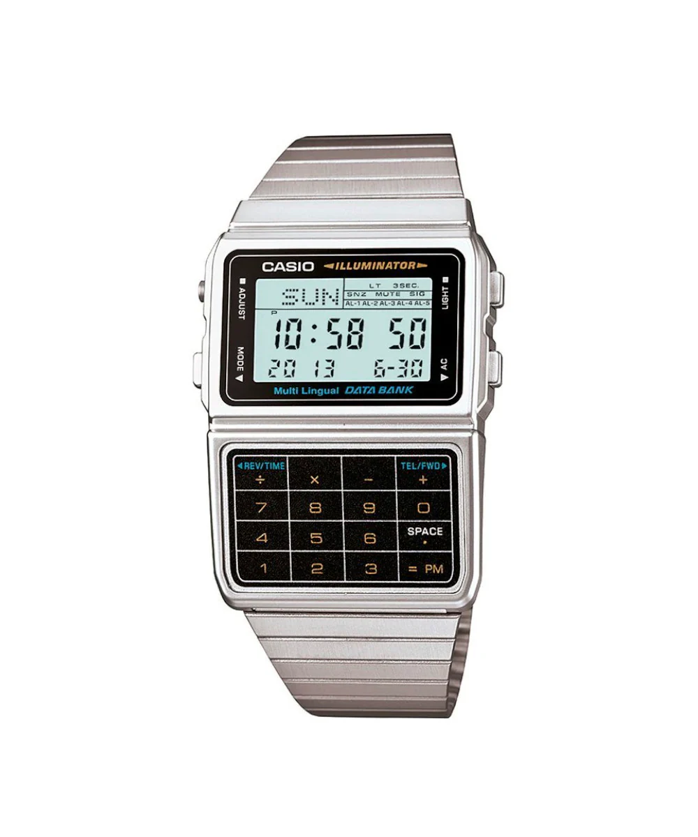 RELOJ CASIO VINTAGE DBC-611-1DF -DORADO