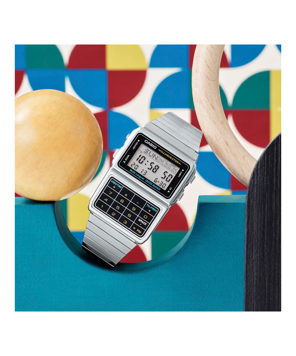 RELOJ CASIO VINTAGE DBC-611-1DF -DORADO - Image 2