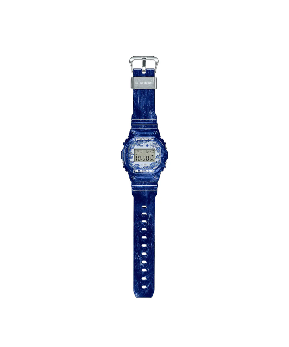 RELOJ CASIO G-SHOCK DW-5600BWP-2DR- AZUL - Image 5