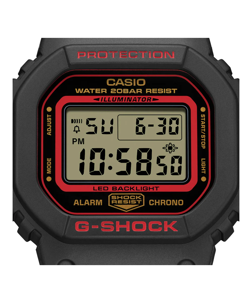 RELOJ CASIO G-SHOCK DW-5600KH-1DR- NEGRO - Image 5