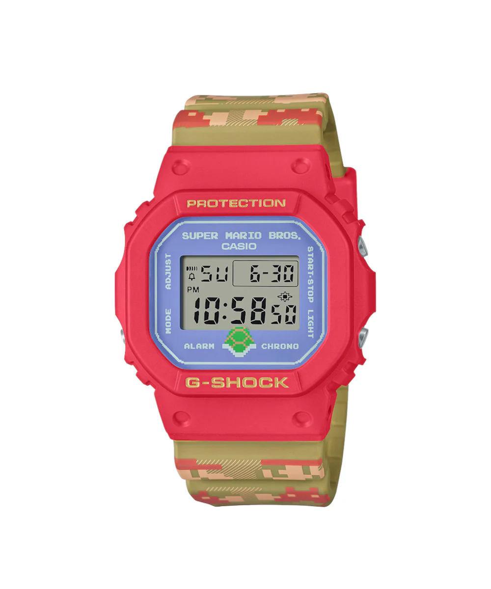 RELOJ CASIO G-SHOCK DW-5600SMB-4DR- ROJO