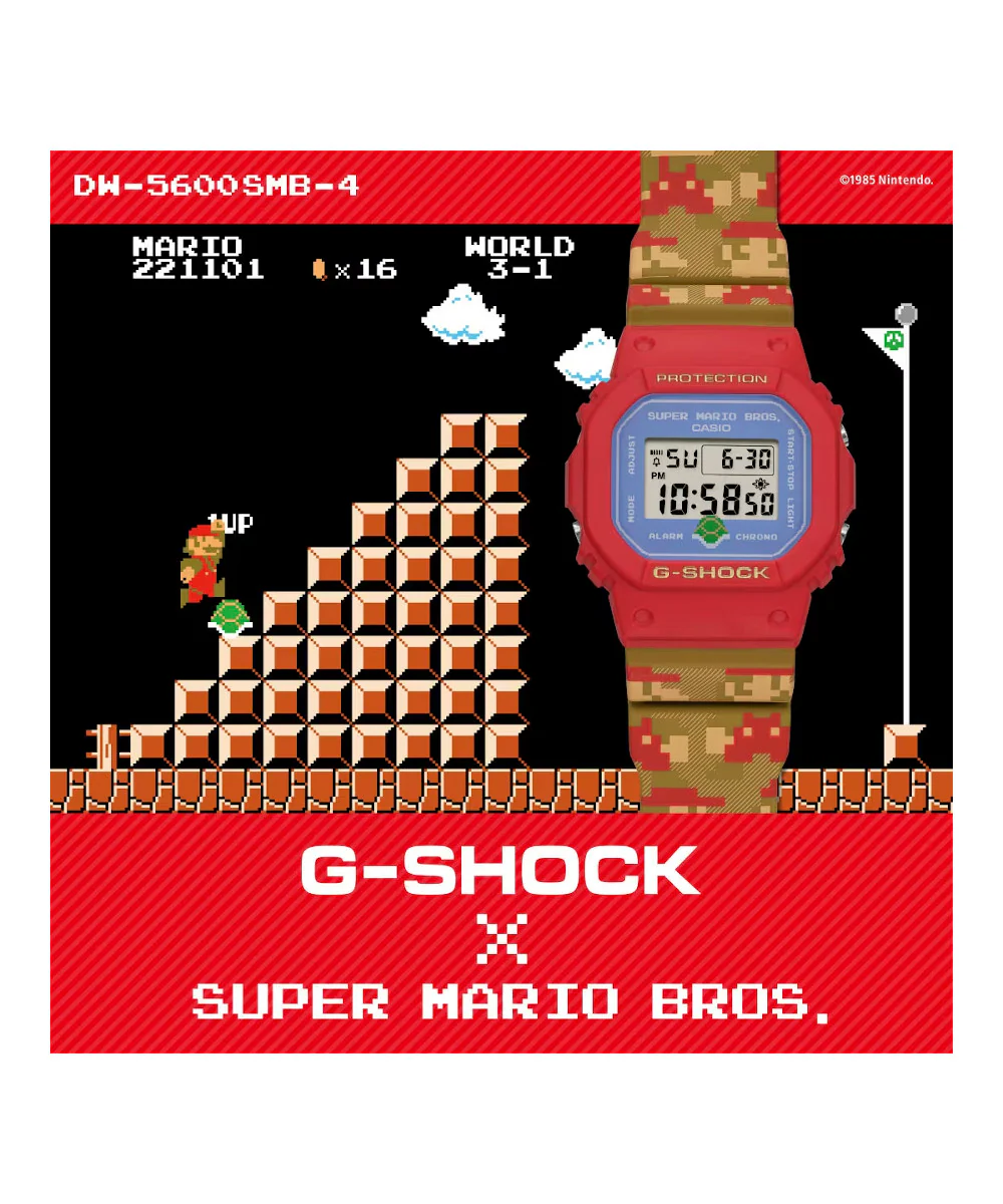 RELOJ CASIO G-SHOCK DW-5600SMB-4DR- ROJO - Image 2