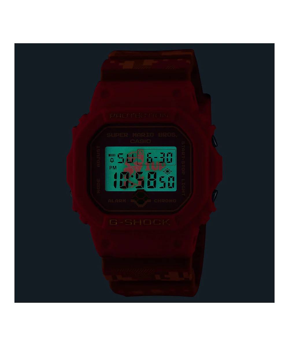 RELOJ CASIO G-SHOCK DW-5600SMB-4DR- ROJO - Image 5
