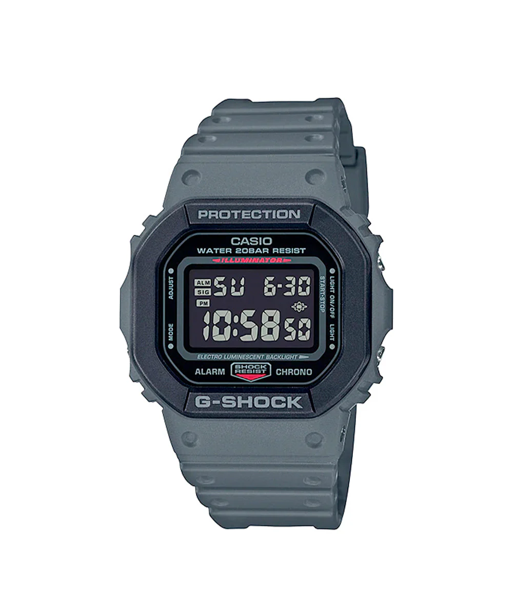 RELOJ CASIO G-SHOCK DW-5610SU-8DR- GRIS