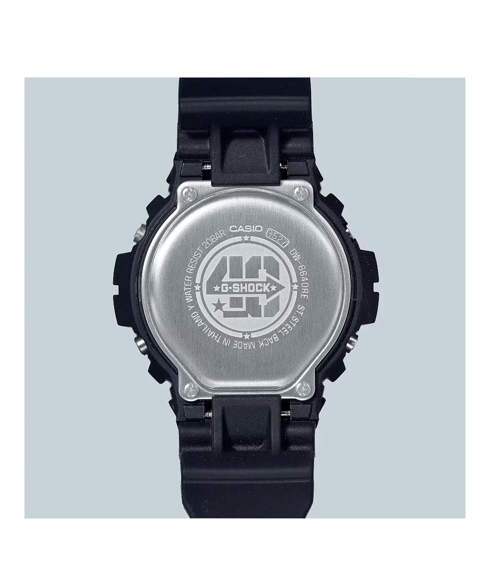 RELOJ CASIO G-SHOCK DW-6640RE-1DR- NEGRO - Image 5