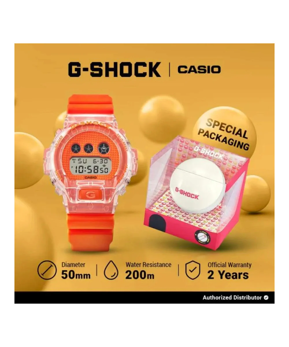 RELOJ CASIO G-SHOCK DW-6900GL-4DR- NARANJADO - Image 7