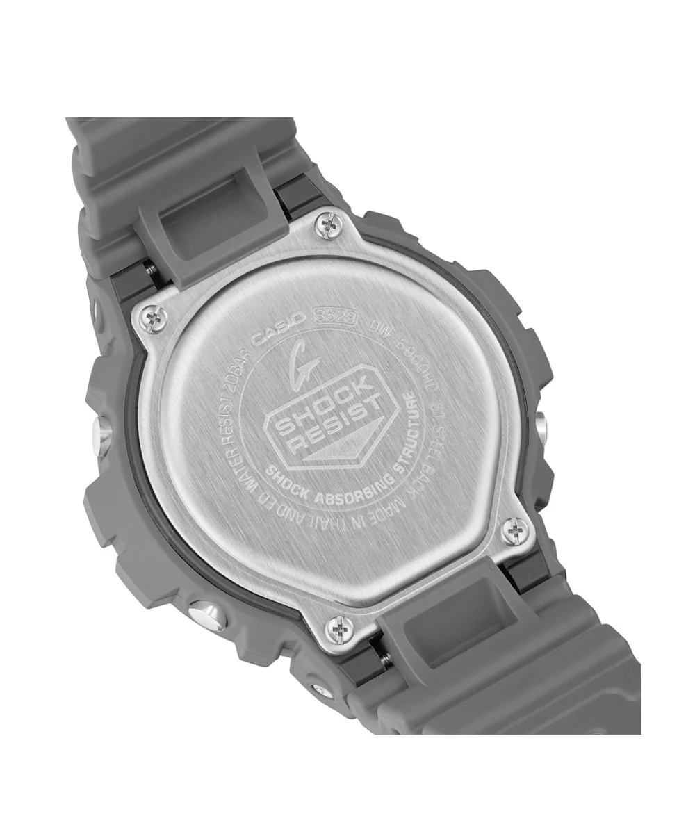 RELOJ CASIO G-SHOCK DW-6900HD-8DR- GRIS - Image 9