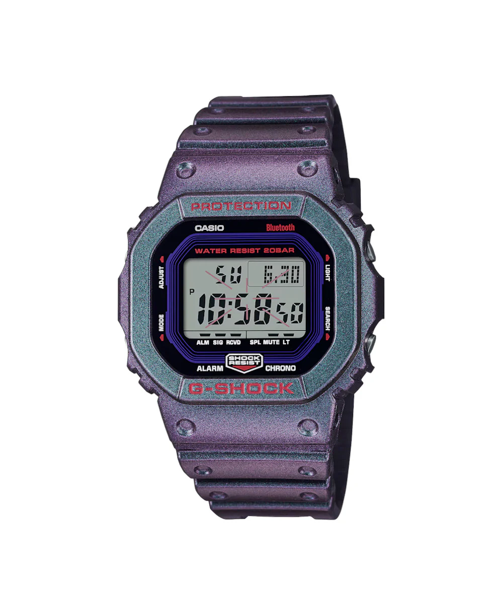 RELOJ CASIO G-SHOCK DW-B5600AH-6DR- MORADO