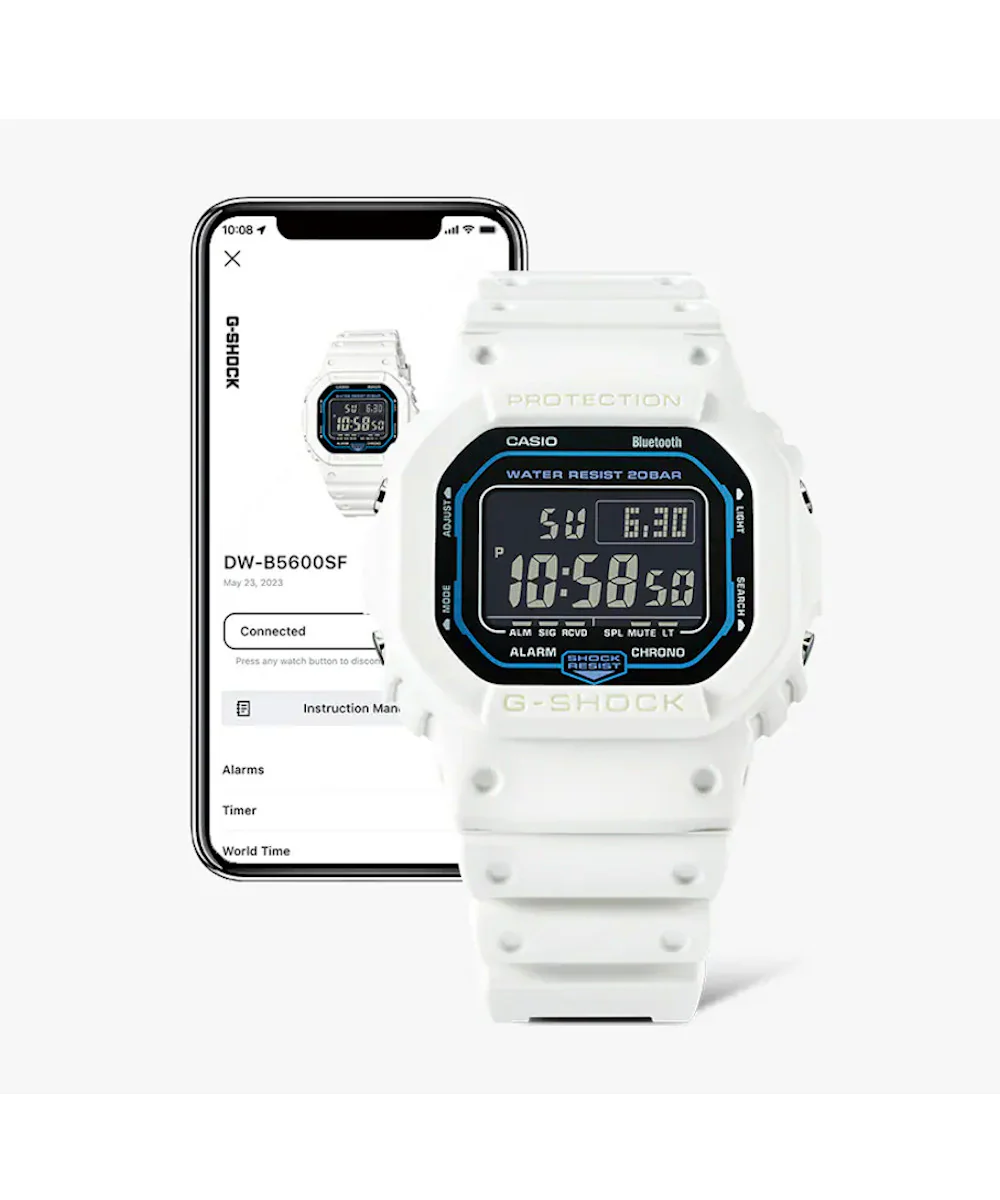 RELOJ CASIO G-SHOCK DW-B5600SF-7DR- BLANCO - Image 6