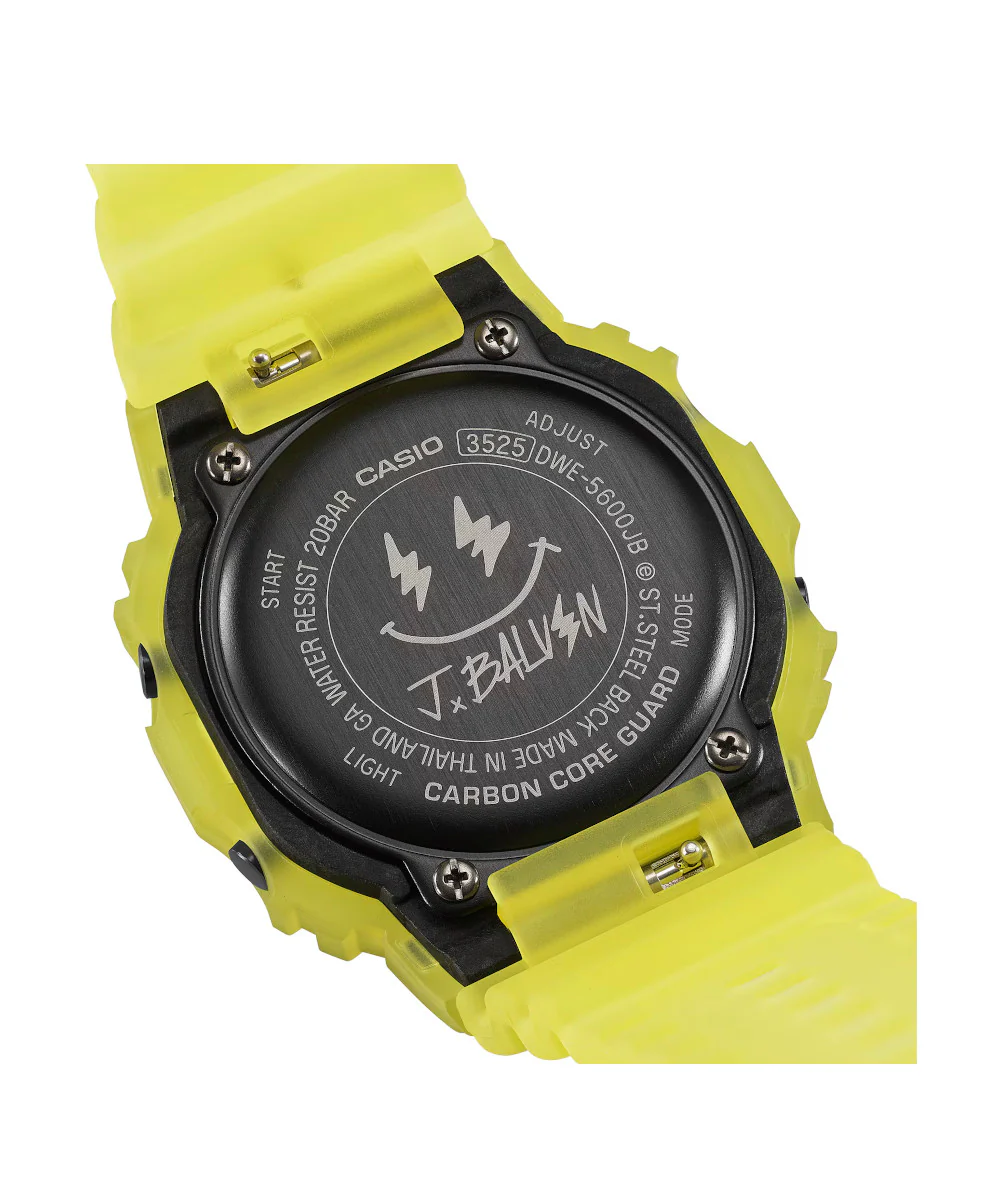 RELOJ CASIO G-SHOCK DWE-5600JB-1A9DR- AMARILLO - Image 13