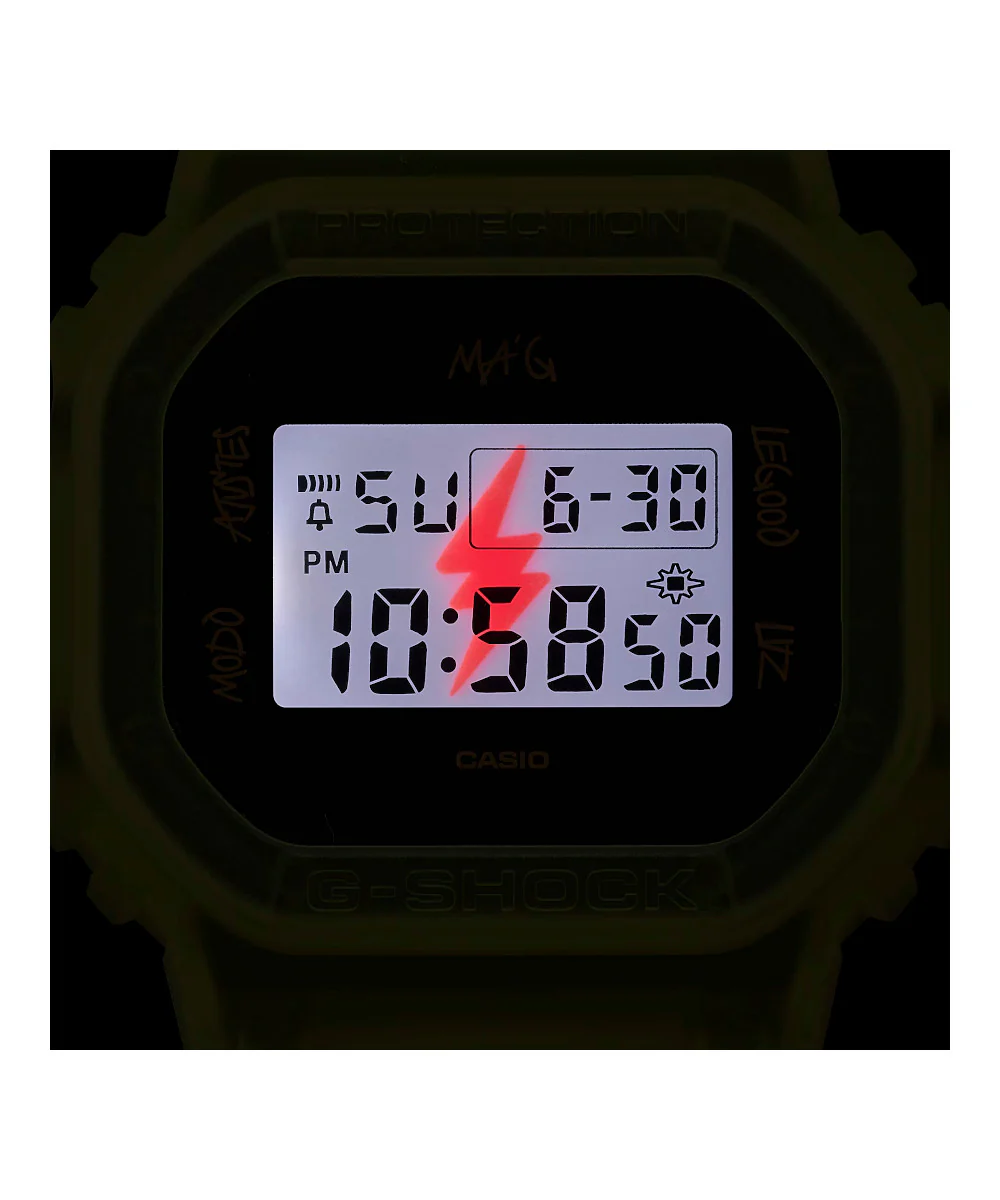 RELOJ CASIO G-SHOCK DWE-5600JB-1A9DR- AMARILLO - Image 7