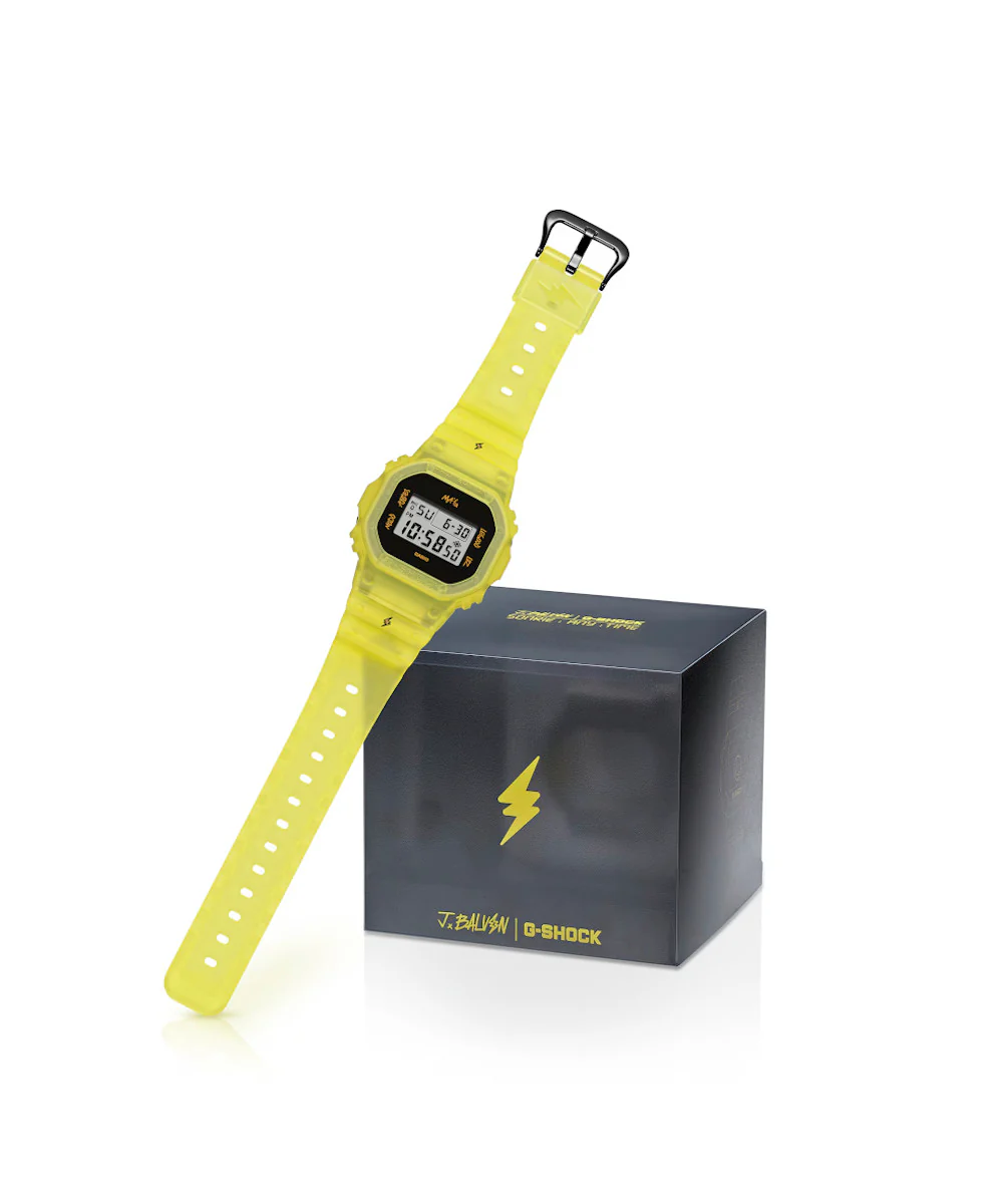 RELOJ CASIO G-SHOCK DWE-5600JB-1A9DR- AMARILLO - Image 8