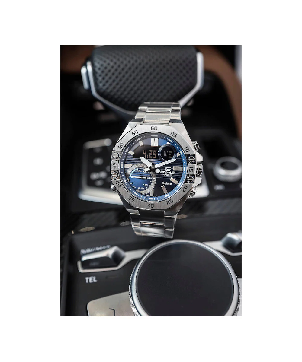 RELOJ PARA HOMBRE CASIO EDIFICE ECB-10D-2ADF -AZUL - Image 3
