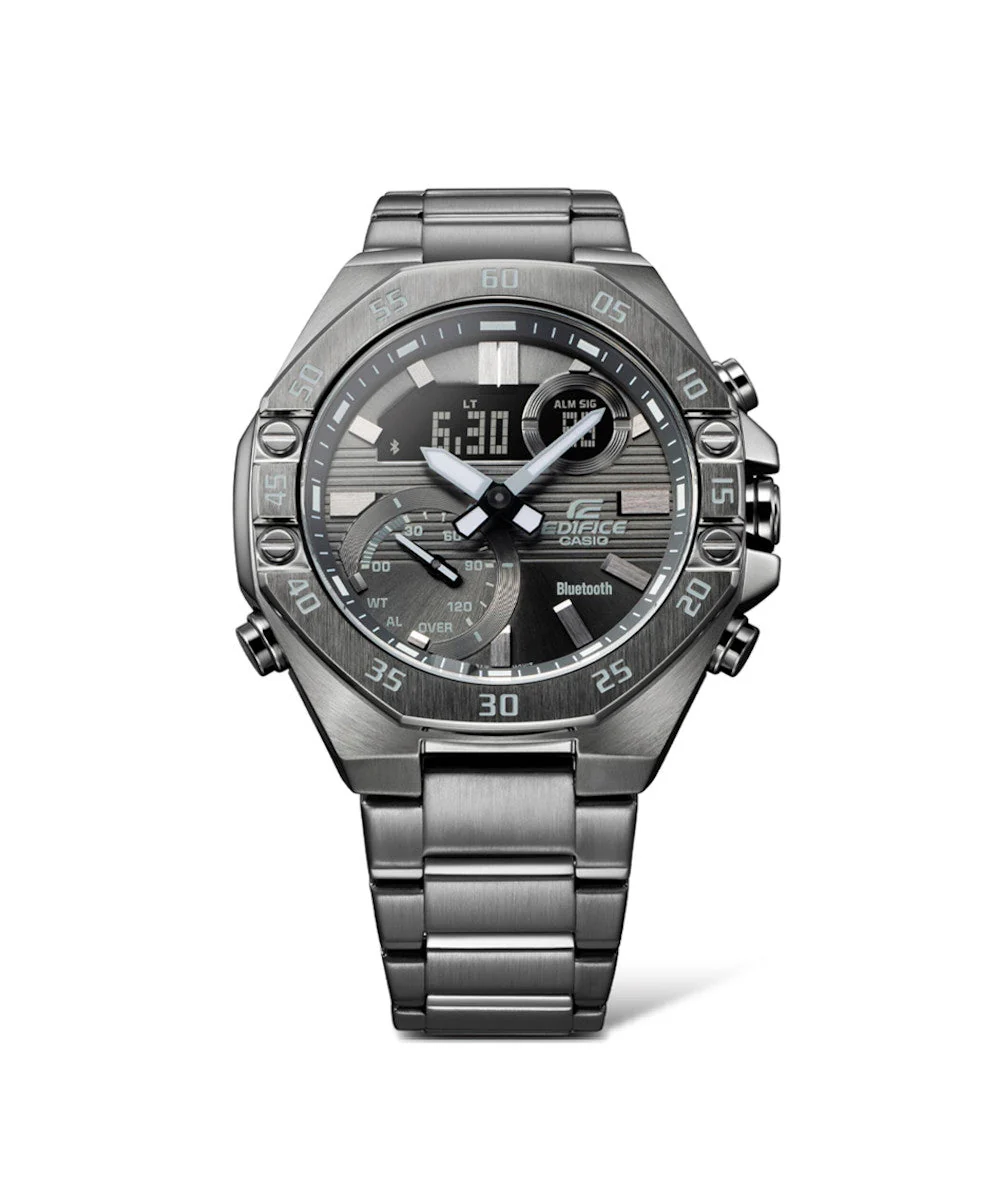 RELOJ PARA HOMBRE CASIO EDIFICE ECB-10DC-1BDF -GRIS - Image 5