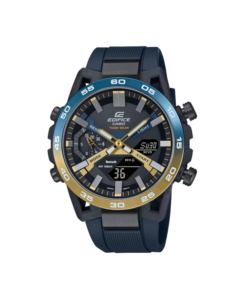 RELOJ PARA HOMBRE CASIO EDIFICE ECB-2000NP-1ADF -AZUL