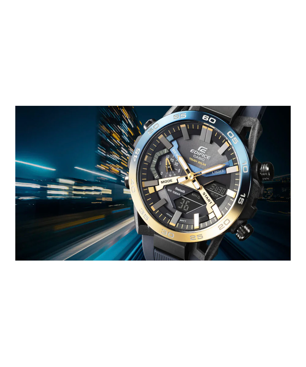 RELOJ PARA HOMBRE CASIO EDIFICE ECB-2000NP-1ADF -AZUL - Image 5