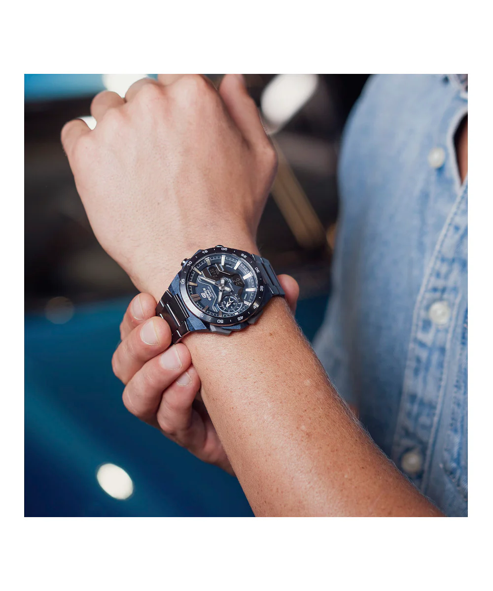 RELOJ PARA HOMBRE CASIO EDIFICE ECB-2200CB-2ADF -AZUL - Image 2