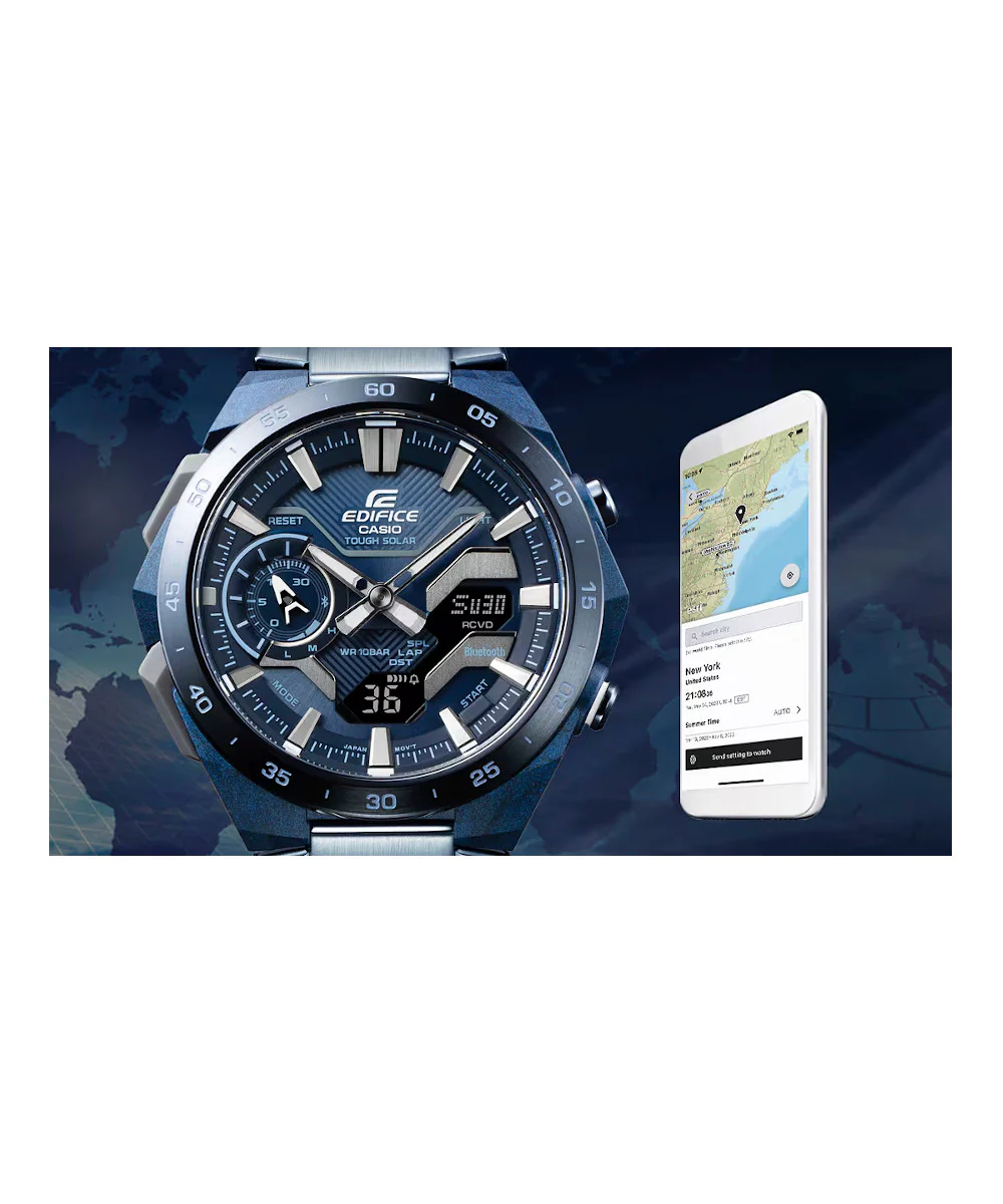 RELOJ PARA HOMBRE CASIO EDIFICE ECB-2200CB-2ADF -AZUL - Image 6
