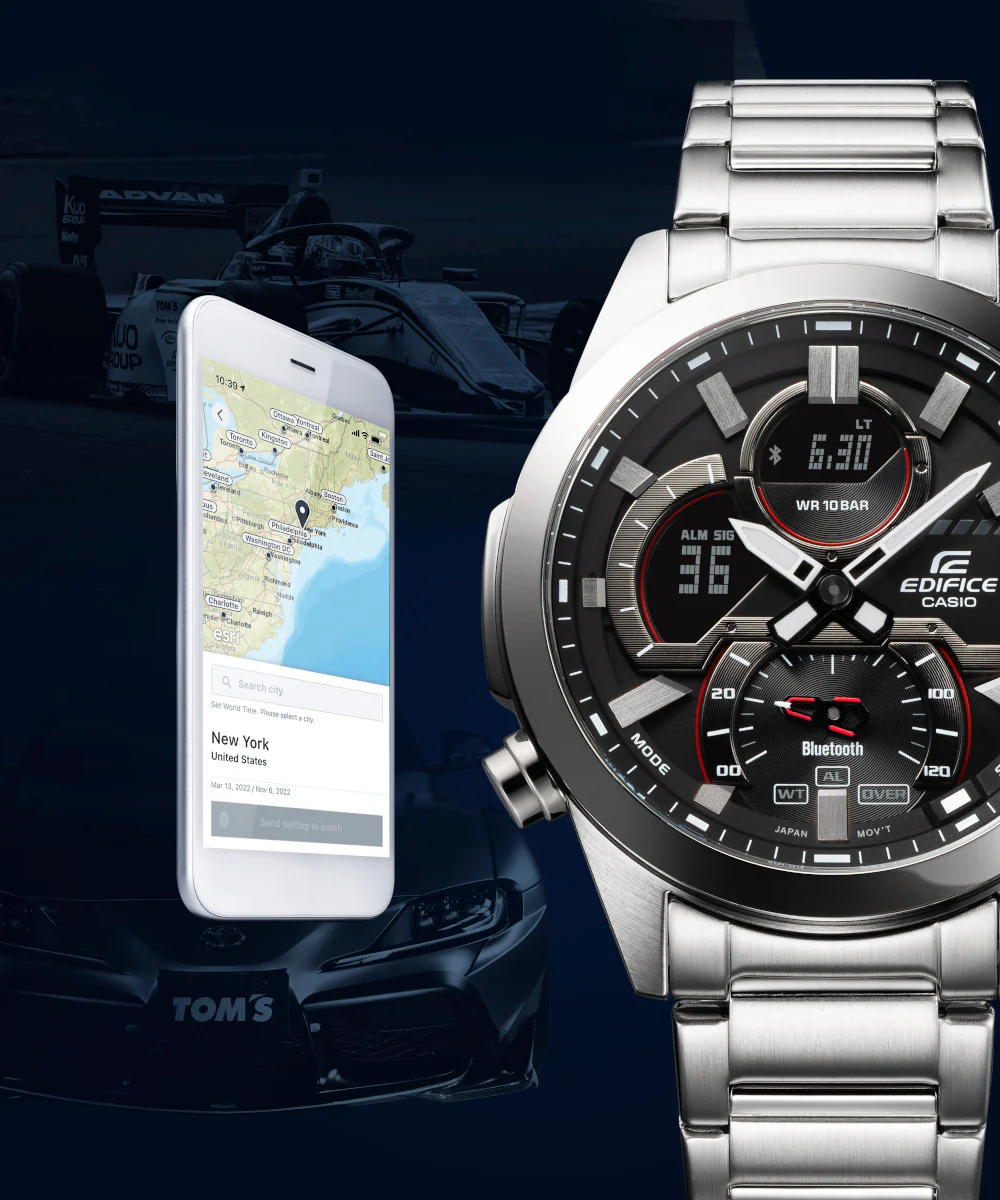 RELOJ PARA HOMBRE CASIO EDIFICE ECB-30D-1ADF -NEGRO - Image 3