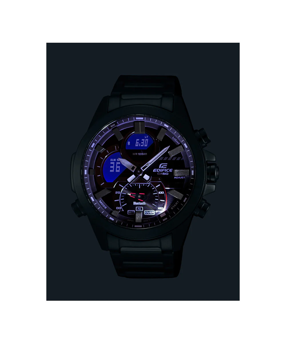 RELOJ PARA HOMBRE CASIO EDIFICE ECB-30P-1ADF -NEGRO - Image 3