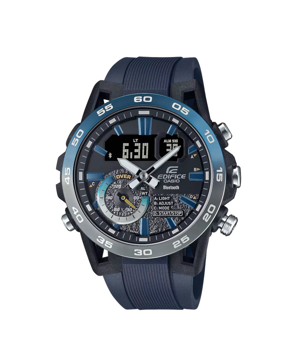 RELOJ PARA HOMBRE CASIO EDIFICE ECB-40NP-1ADF -AZUL
