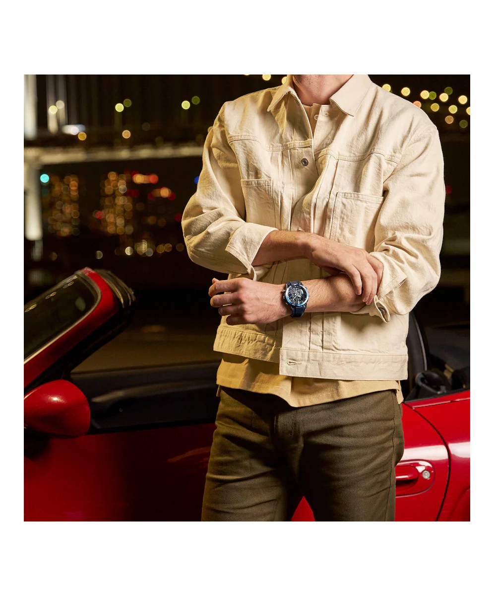 RELOJ PARA HOMBRE CASIO EDIFICE ECB-40NP-1ADF -AZUL - Image 2